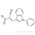 2-Cyano-3- (1-phenylindol-3-yl) acrylat CAS 56396-35-1